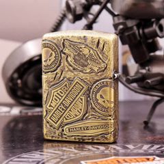 Zippo Armor bản khắc Harley Davidson ZD37