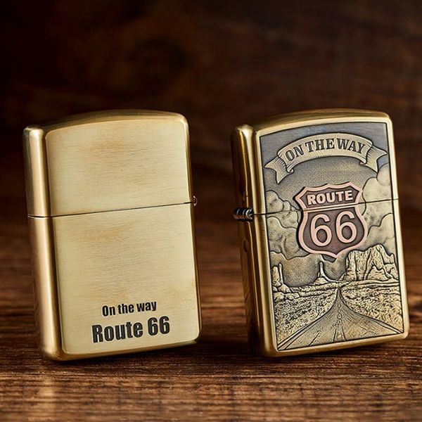 Zippo Armor Ốp Chủ Đề 66 On The Way Route ZN258