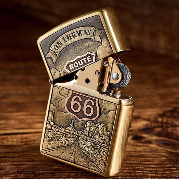 Zippo Armor Ốp Chủ Đề 66 On The Way Route ZN258