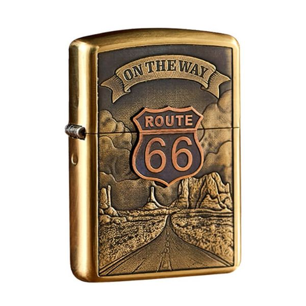 Zippo Armor Ốp Chủ Đề 66 On The Way Route ZN258