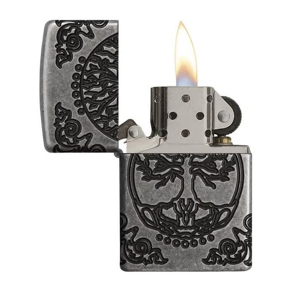Zippo Phiên Bản Đặc Biệt Chủ Đề Cây Đời Tree Of Life Design Z223