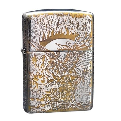 Zippo Armor Khắc Phượng CNC ZK146