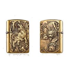 Set Zippo Armor Khắc Nổi 3D Hung Thú Thời Thượng Cổ ZD65
