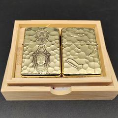 Set Zippo Armor Phật và Chén Hoa Sen ZN201
