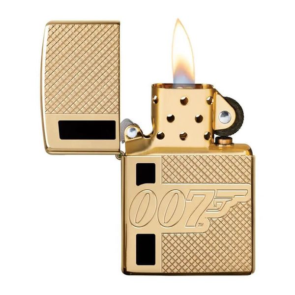 Zippo Armor khắc logo Điệp Viên 007 Z376