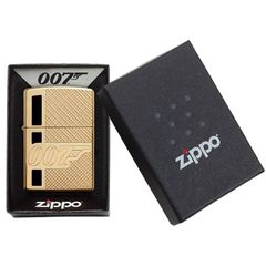 Zippo Armor khắc logo Điệp Viên 007 Z376