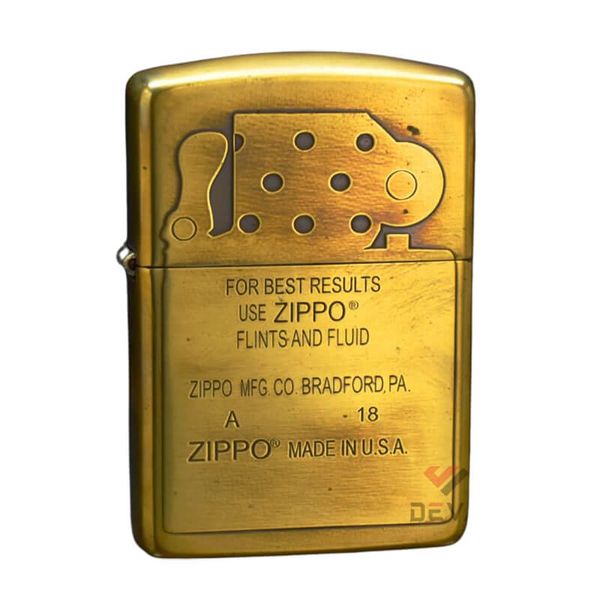 Zippo Armor Khắc Ruột Và Ốp Emblem Tem Zippo ZD31