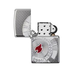 Zippo Armor Poker Chip Design Z329
