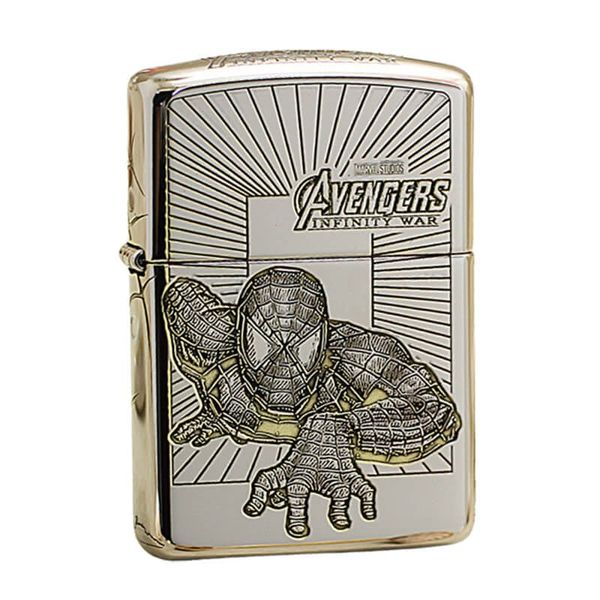 Zippo Armor Khắc Siêu Anh Hùng Người Nhện Spiderman ZN161