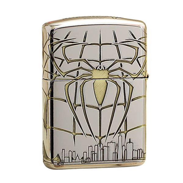 Zippo Armor Khắc Siêu Anh Hùng Người Nhện Spiderman ZN161