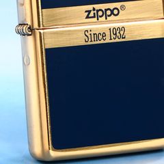 Zippo mạ vàng sơn các màu ZN307