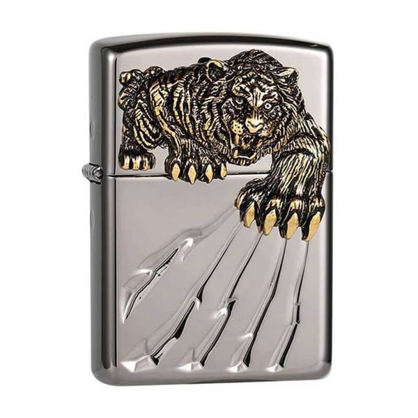 Zippo Armor Mỹ móng vuốt Chúa Sơn Lâm Tiger Claw 3D Z121