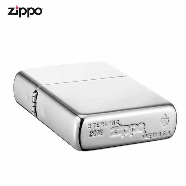 Bật lửa zippo bạc nguyên khối Armor Sterling Silver Z188