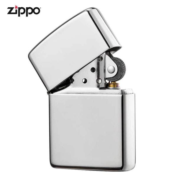 Bật lửa zippo bạc nguyên khối Armor Sterling Silver Z188