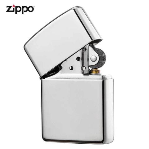Bật lửa zippo bạc nguyên khối Armor Sterling Silver Z188
