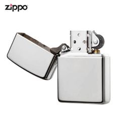 Bật lửa zippo bạc nguyên khối Armor Sterling Silver Z188