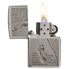 Zippo  In Dấu Chân Trên Cát Footprint In Sand Z39
