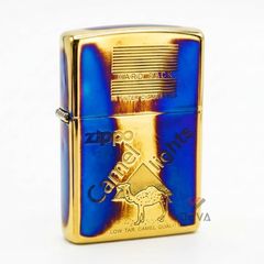 Zippo Đồng Cháy Chủ Đề Thương Hiệu Thuốc Lá Camel ZN282