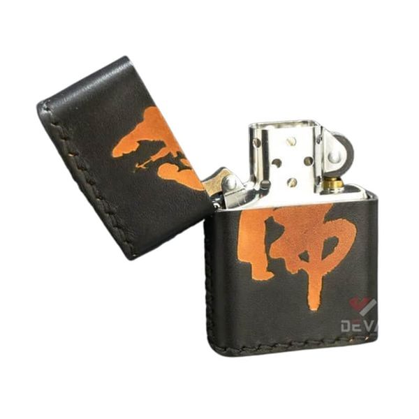 Zippo Bọc Da Chủ Đề Phật Bà Quán Thế Âm Bồ Tát ZN14