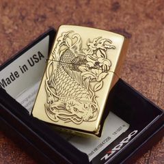 Zippo Cá Chép trong Đầm Sen ZN155