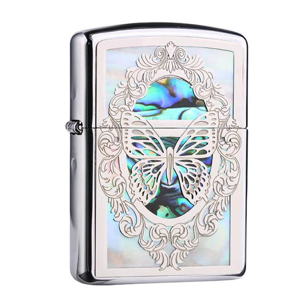 Bản khảm trai dán hình bươm mạ vàng ZN223