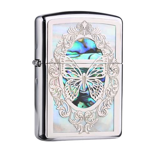 Bản khảm trai dán hình bươm mạ vàng ZN223