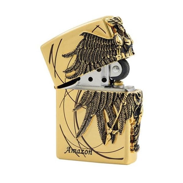 Zippo Ốp Emblem Nữ Chiến Binh Amazon Z03