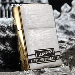 Zippo Chủ Đề Các Biểu Tượng Zippo Cạnh Mạ Vàng ZN160