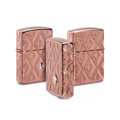Zippo Armor Khắc Hoa Văn Ốp Kim Cương Geometric Diamond Z19