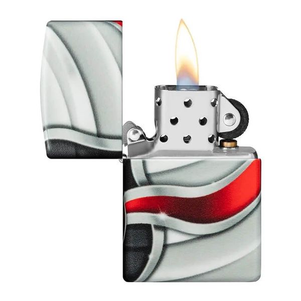 Zippo Premium sơn 5 mặt biểu tượng Ngọn Lửa Zippo Z363