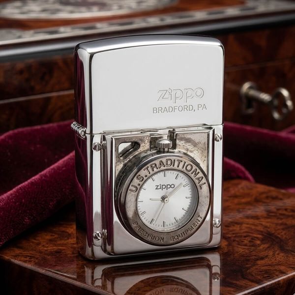 Zippo 2002 Thời Gian Vĩnh Cửu – Bản Giao Hưởng Giữa Lửa Và Kim Hoàn C28