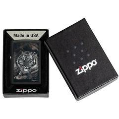 Zippo Bức Tranh Hổ Của Họa Sĩ Steven Spazuk Z200