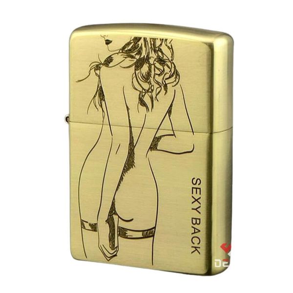Bật lửa zippo Mỹ in hình cô gái Sexy-back ZN104