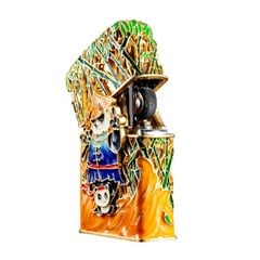 Zippo Vỏ Dày Mạ Vàng Chủ Đề Kung Fu Panda ZN73
