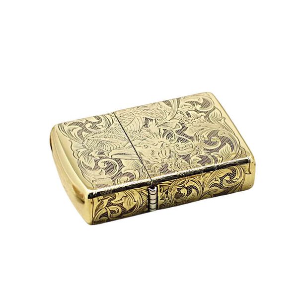 Zippo Khắc Hình Rồng Nổi 4 Mặt ZN81