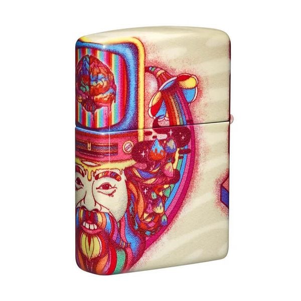 Zippo Sơn Chủ Đề Nghệ Thuật Ảo Giác Trippy Design Z397