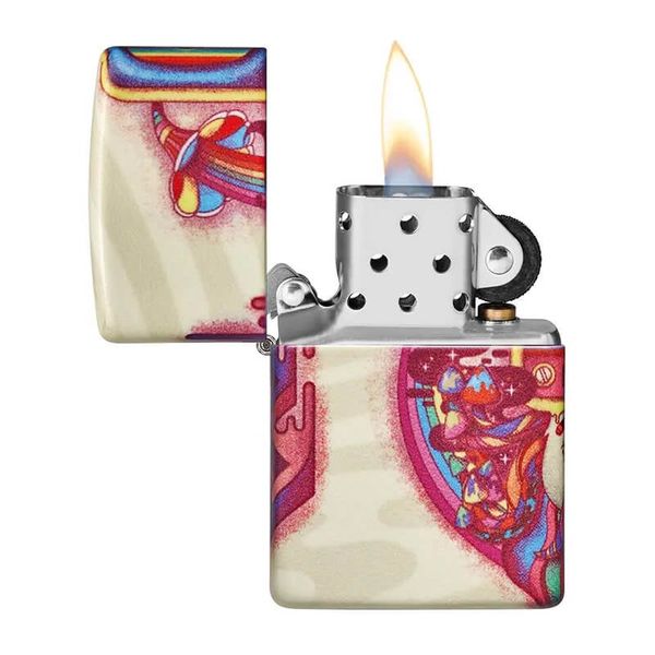 Zippo Sơn Chủ Đề Nghệ Thuật Ảo Giác Trippy Design Z397