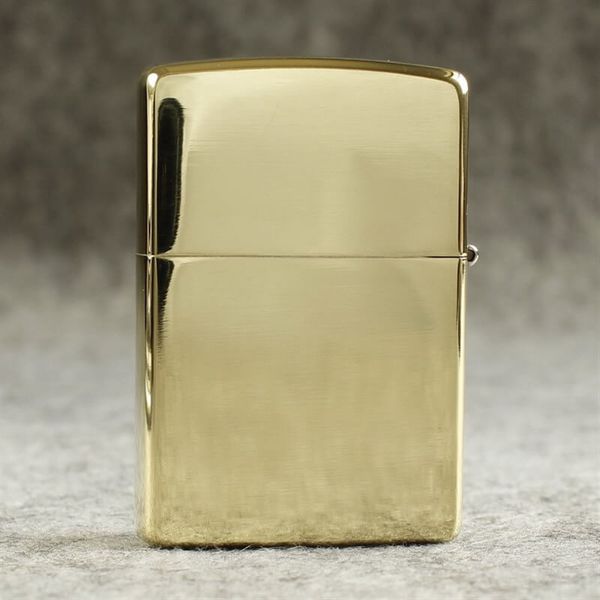 Zippo Vàng Trơn Số Giới Hạn Smooth Gold Plate ZN131