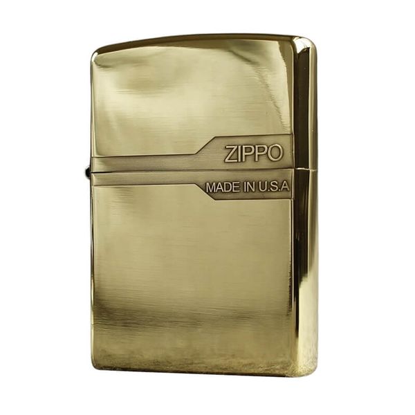 Zippo Vàng Trơn Số Giới Hạn Smooth Gold Plate ZN131
