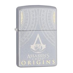 Zippo Satin Khắc Chủ Đề Game Assasin's Creed Origins Z312