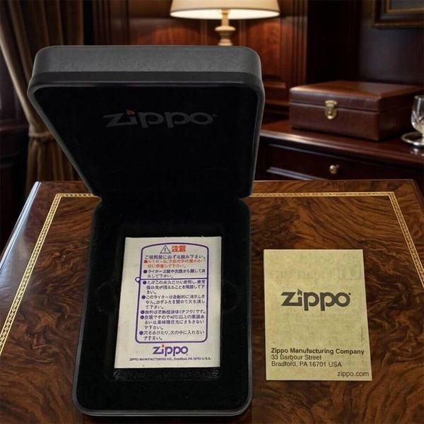 Zippo Solid Titanium 2001 – Vỏ Titanium Nguyên Khối – Đời La Mã Số 01 – Tuyệt Phẩm Sưu Tầm