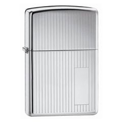 Zippo Mạ Chrome Vân Kẻ Dọc Engine Turned Z228