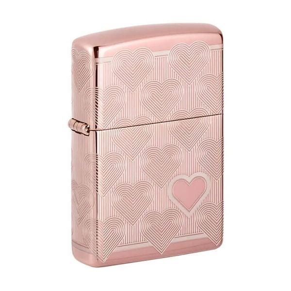 Zippo Trái tim Tình Yêu Heart Design Z326