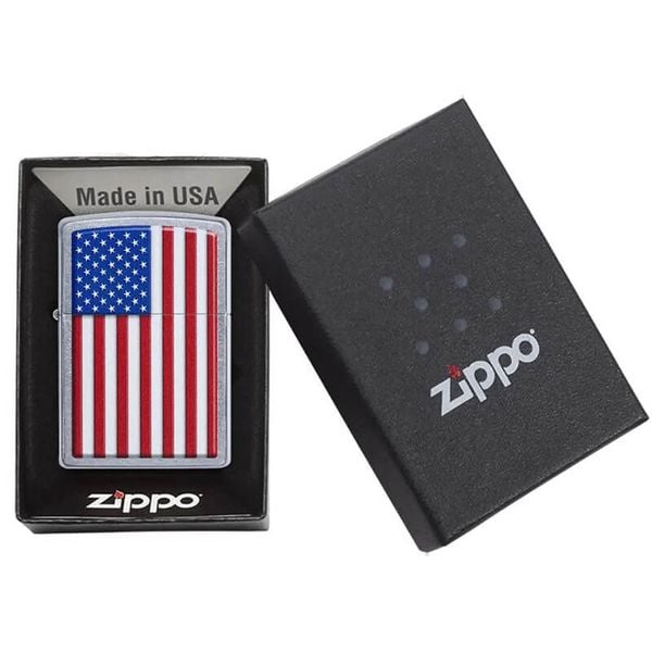 Zippo Chủ Đề Lòng Yêu Nước Hoa Kỳ Patriotic Z148
