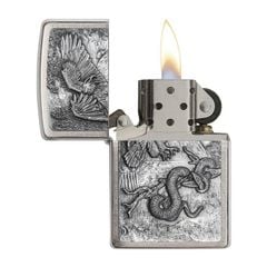 Zippo ốp đại bàng săn mồi Z284