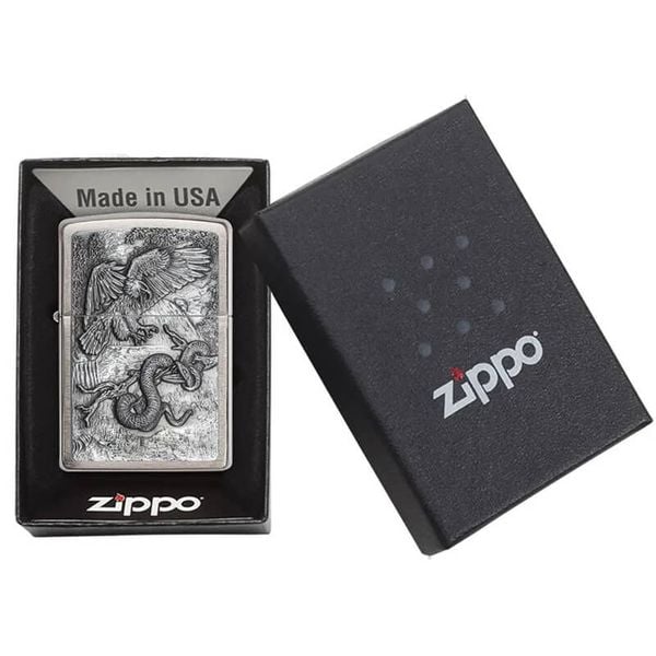 Zippo ốp đại bàng săn mồi Z284