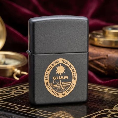Bật Lửa Zippo Guam Cổ - Kỷ Niệm Vùng Đất Tự Do 1999 C23