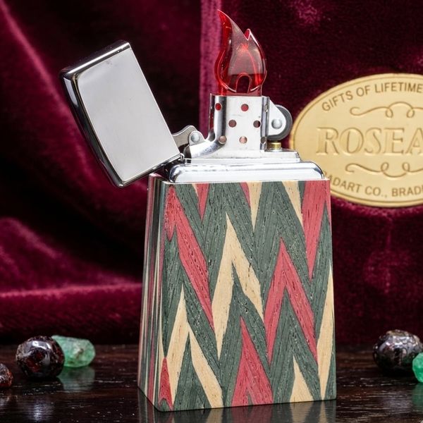 Zippo 2012 Rosary – Bản Thân Gỗ Để Bàn Sang Trọng – Chủ Đề Tâm Linh Công Giáo C43