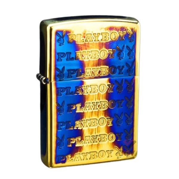 Zippo Đồng Cháy Chủ Đề Thương Hiệu Tạp Chí Playboy ZN283