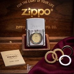 Zippo 2001 Gắn Đồng Hồ Cổ 3 Mặt Thay Thế – Tuyệt Tác Cơ Khí Độc Bản C59